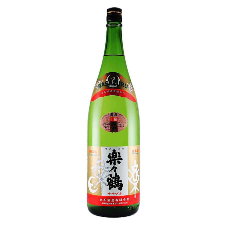 楽々鶴 上撰原酒 1800ml